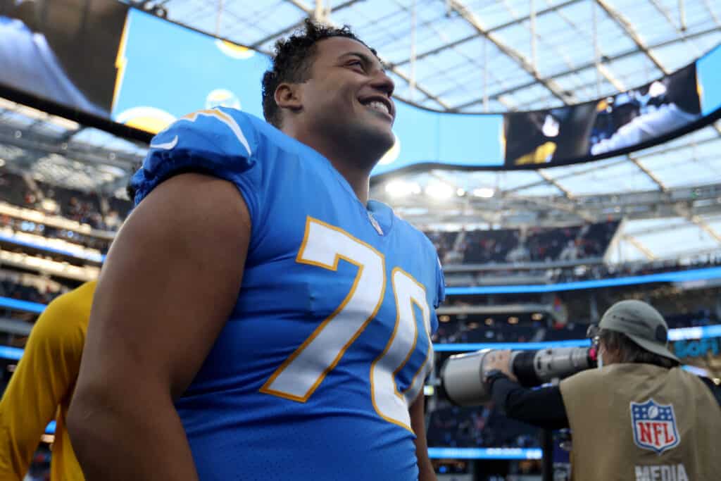 Jim Harbaugh's Surprising Choice to Replace Rashawn Slater Shakes Up the Team!