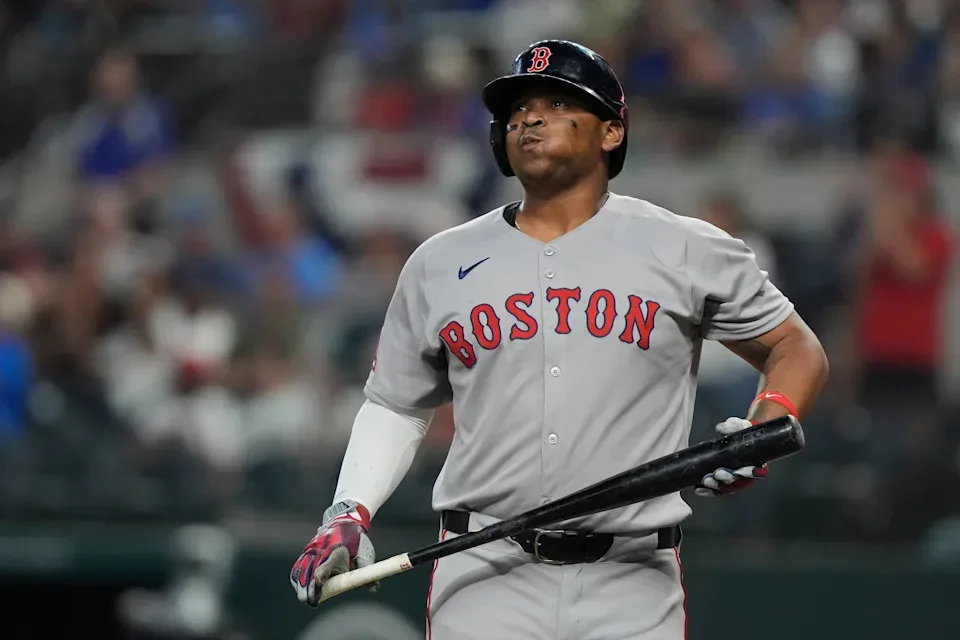 "From DH Debate to Diamond Distress: Rafael Devers Strikes Out in Historic Fashion!"
