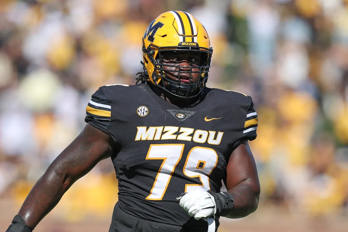 "From Underdog to NFL Dream: Can Missouri’s Armand Membou Defy Expectations at Left Tackle?"