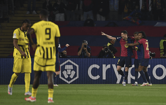 "Barcelona's Blitzkrieg: Can Anyone Stop This Fearsome Frontline After Dismantling Dortmund?"