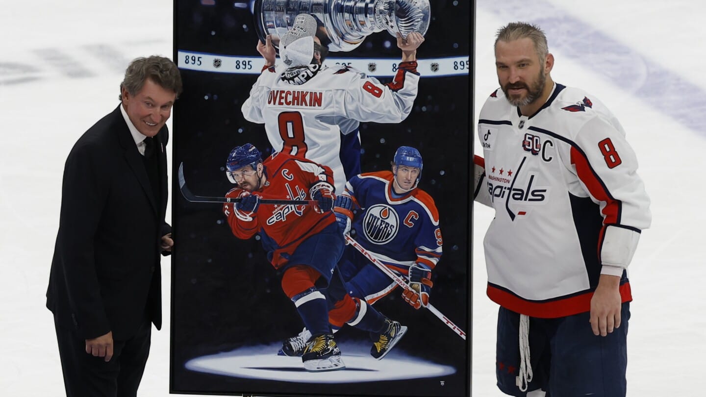 "Clash of the Legends: How Gretzky's Grace and Ovechkin’s Power Redefine Greatness in the NHL"