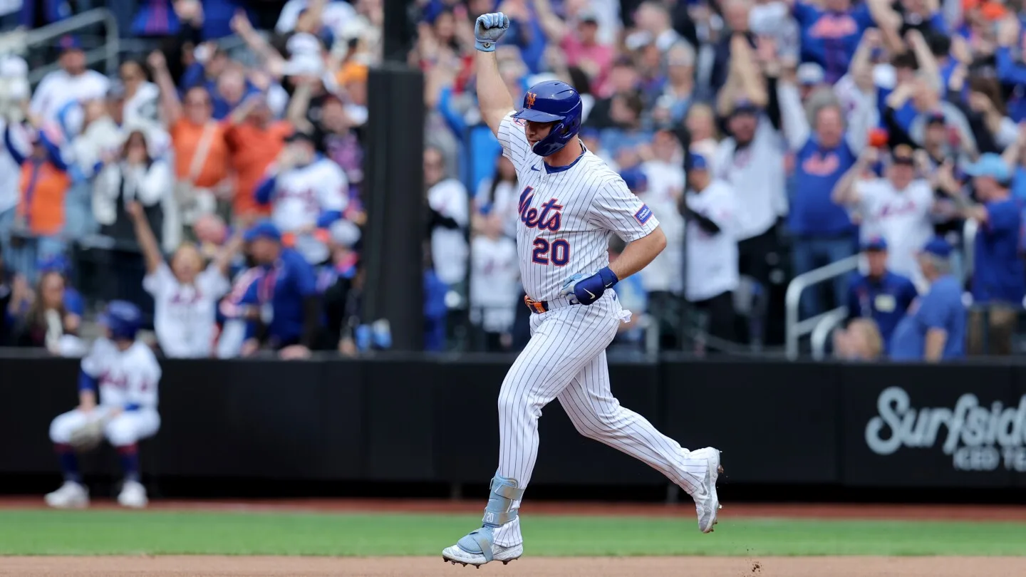 "Historic Home Opener: Alonso and Megill Shine as Mets Blank Blue Jays in Thrilling 5-0 Victory!"