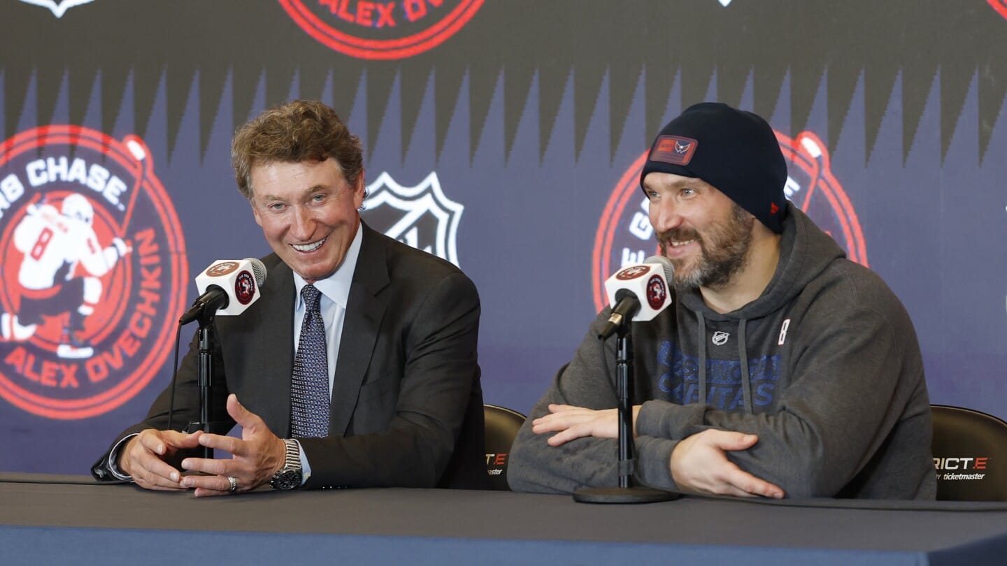 "Historic Showdown: Will Ovechkin Claim the Crown and Surpass Gretzky's Legendary 894 Goals This Sunday?"