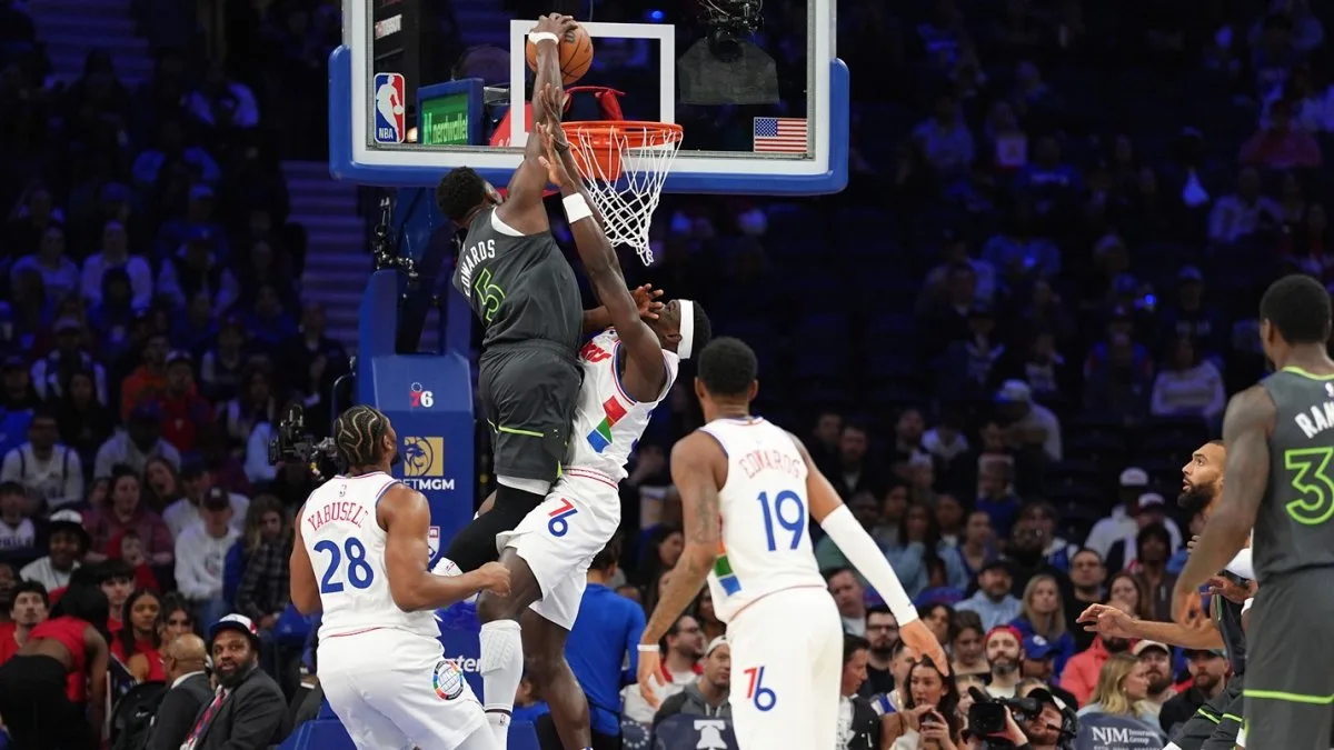 "How One Rookie's Stunning Performance Ignited a Near-Miracle for the Sixers Against the T-Wolves"