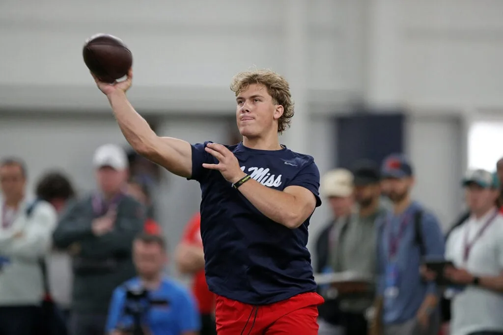 "Is Jaxson Dart the Next Big NFL Star? Insider Reveals Shocking Draft Projection That Could Change Everything!"