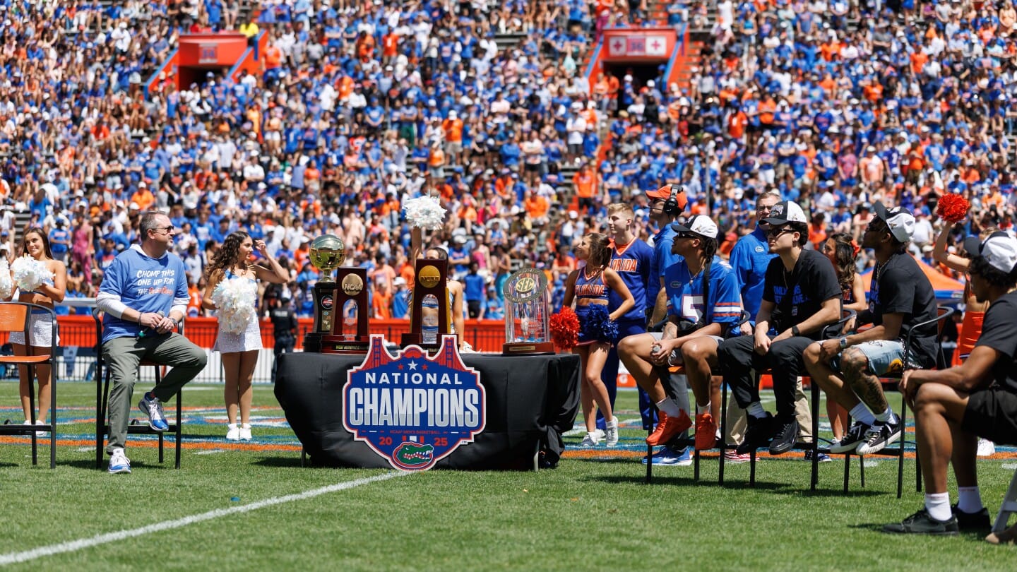 "Miracle in the Swamp: Florida's Thrilling Championship Celebration Unfolds Before a 60K Strong Crowd!"
