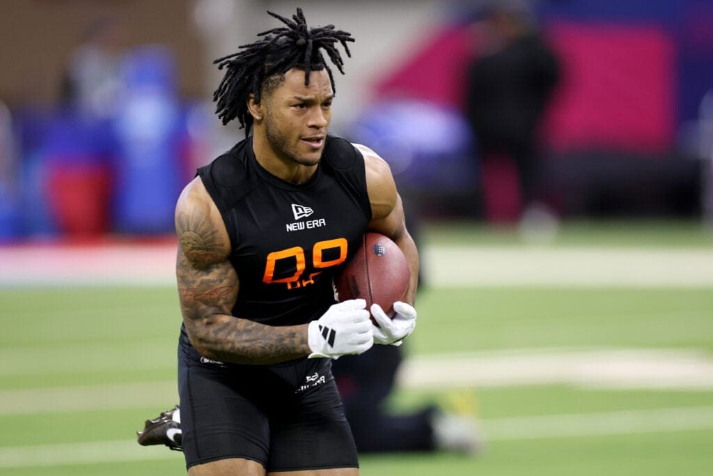 Omarion Hampton&apos;s NFL Idol: A Groundbreaking Running Back&apos;s Moves He Can&apos;t Get Enough Of