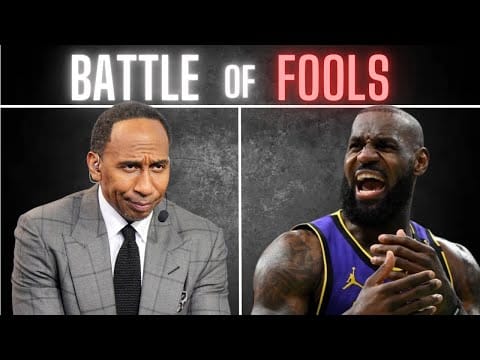 Stephen A Smith is Exposing LeBron and Embarrassing Himself