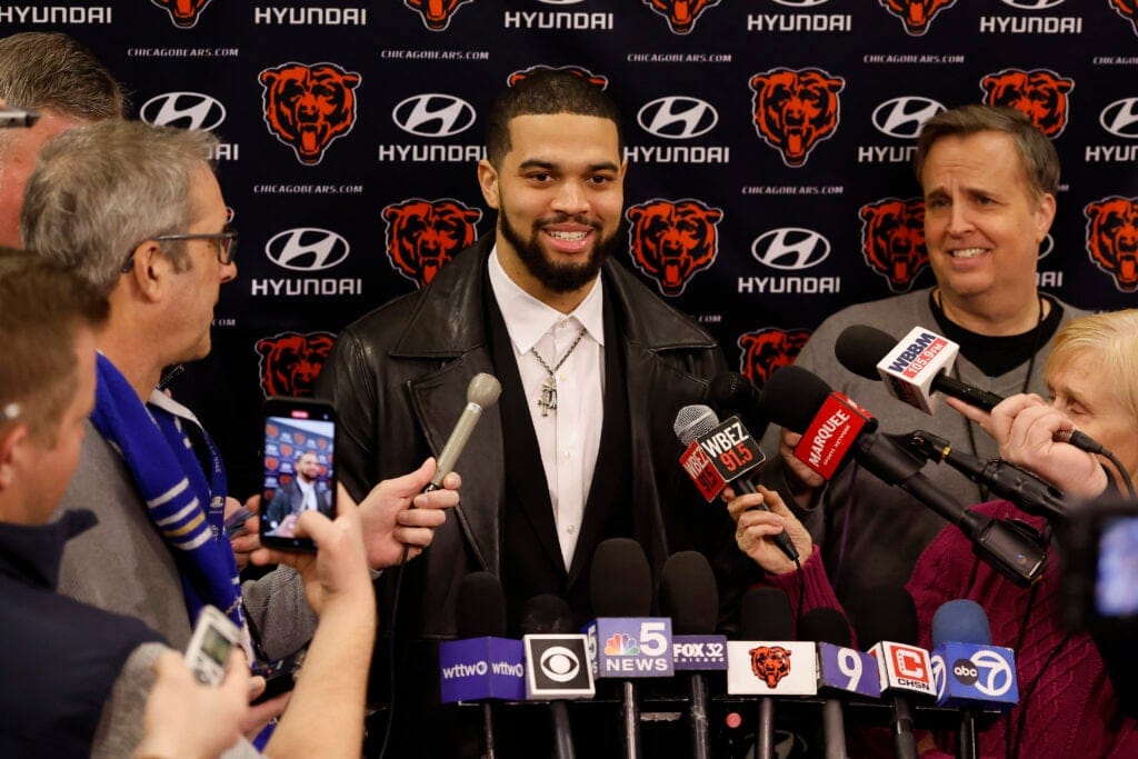 "USC's Star QB Caleb Williams Hints at Big Reveal at NBA's Star Studded Spectacle"