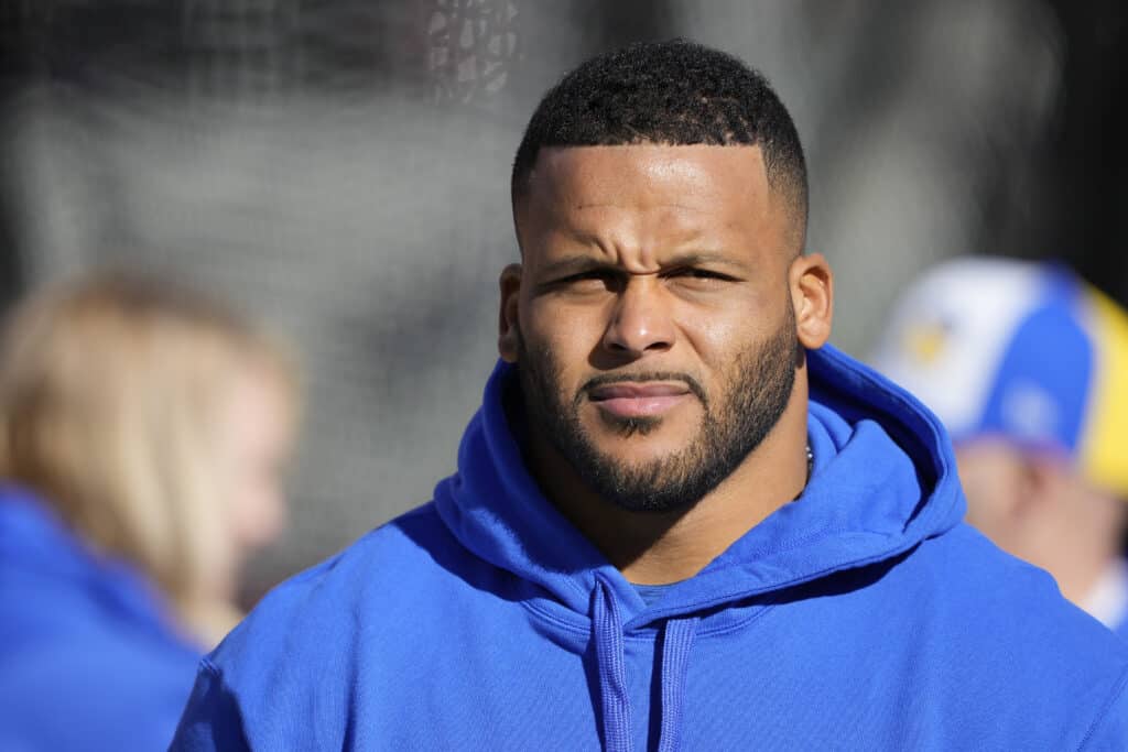 Aaron Donald Teases Unexpected Halloween Costume — Rams Fans Won’t Believe Who He’s Dressing As!