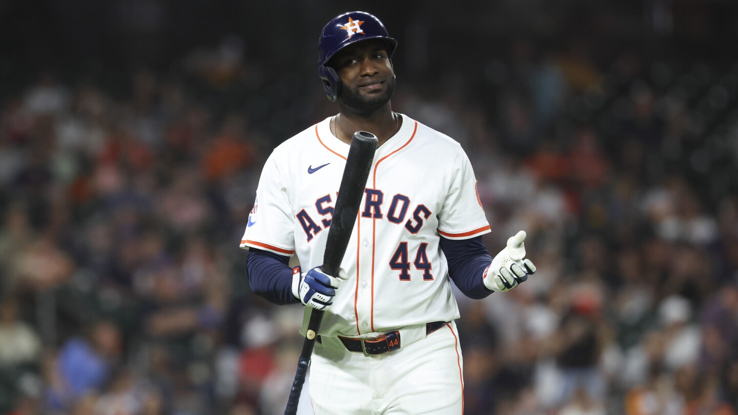 Astros' Yordan Alvarez Faces Uncertain Future After Mysterious Hand Inflammation Lands Him on Injured List