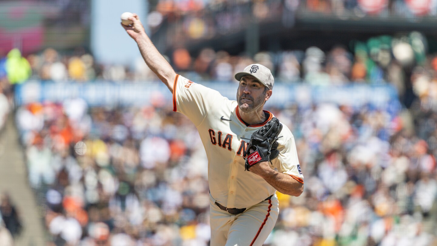 Giants’ Shocking Move: Winless Justin Verlander’s Pec Strain Raises Alarming Questions About Season Ahead