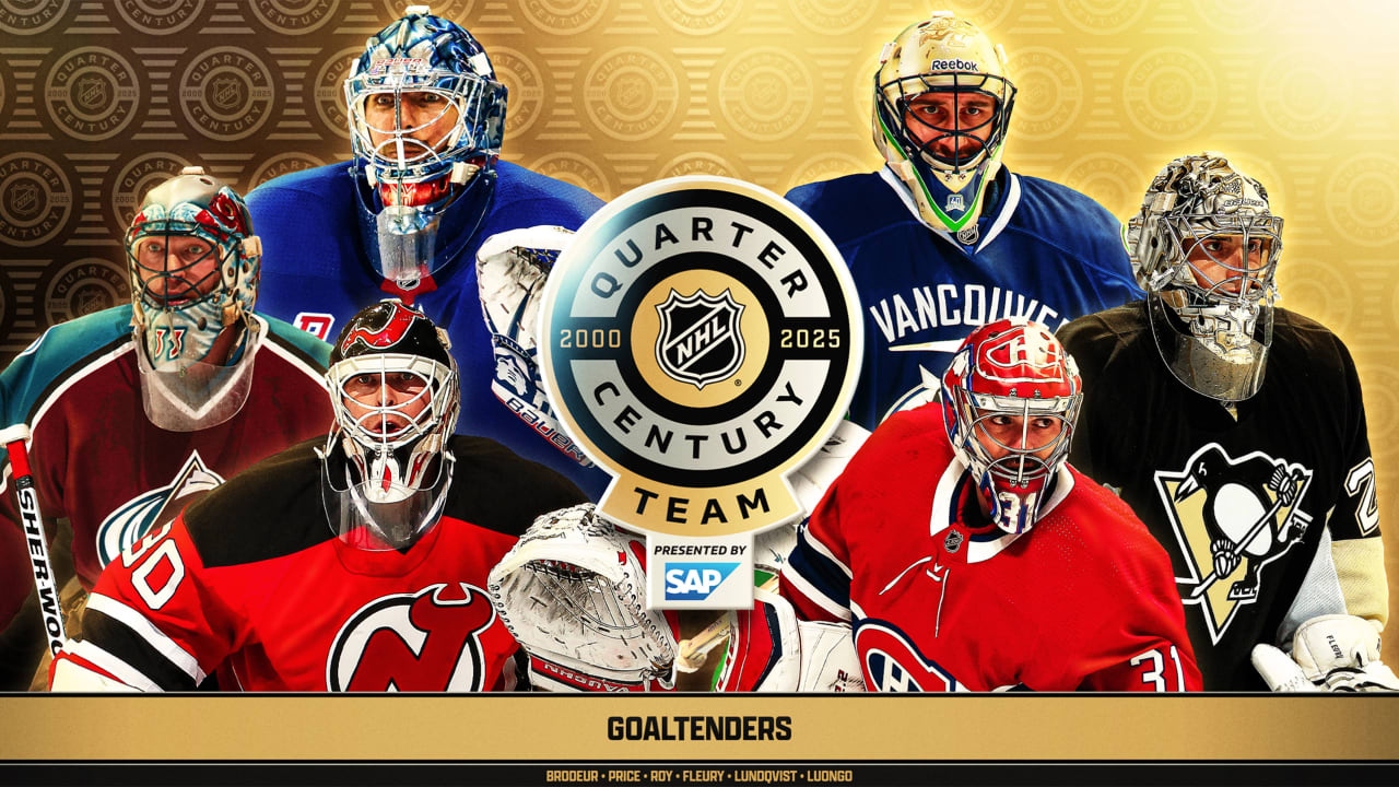 Legendary Netminders Brodeur and Fleury Clash in Epic NHL Quarter-Century Goalie Showdown Voted by Fans