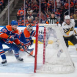 NHL Playoffs Shock: How a Last-Second Goal and Draisaitl’s Controversial Stick Sealed the Golden Knights’ Fate