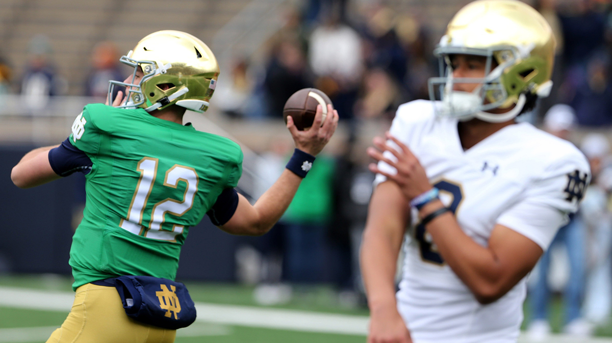 Notre Dame’s Marcus Freeman Drops Bombshell: Is a Revolutionary 2-QB System Coming This Season?