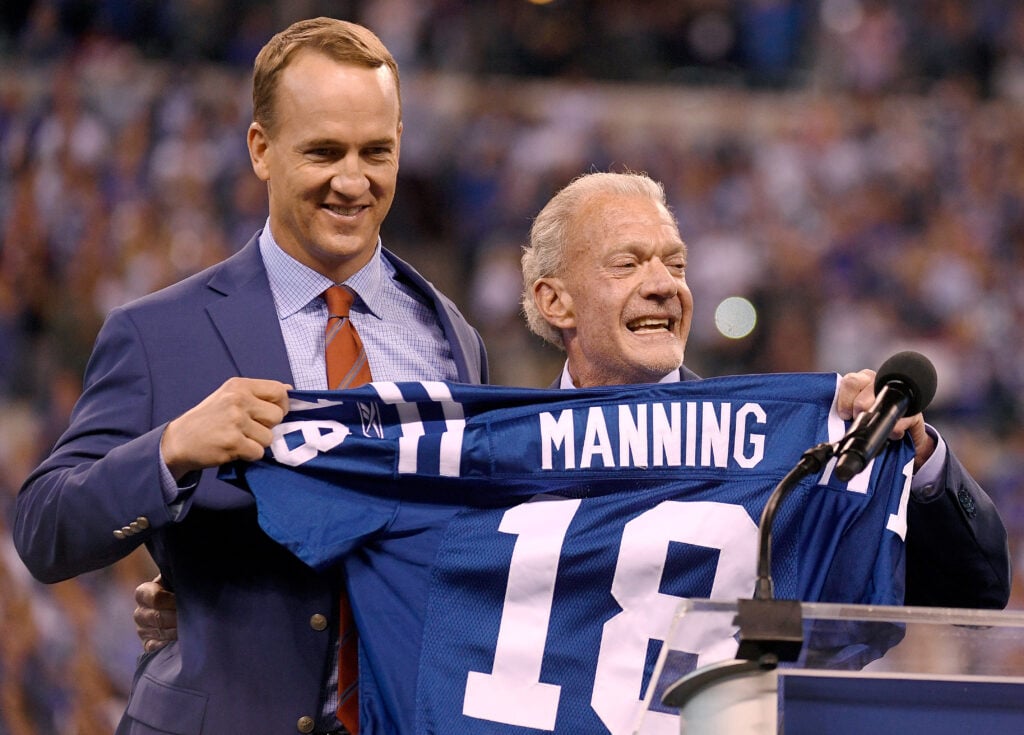 Peyton Manning Reveals Rare and Untold Stories About Jim Irsay That Will Surprise Fans