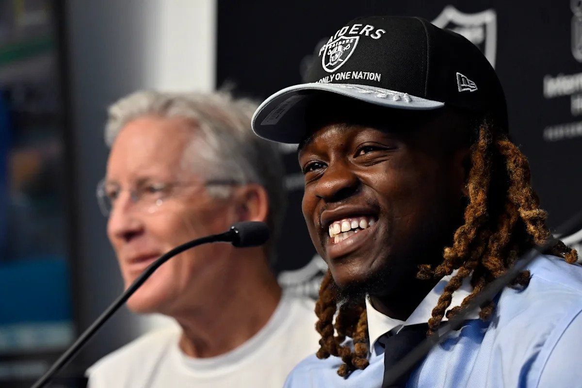 Raiders’ 1st-Round Pick Ashton Jeanty Shocked by Mysterious Prank Call Claiming He’d Been Traded During NFL Draft