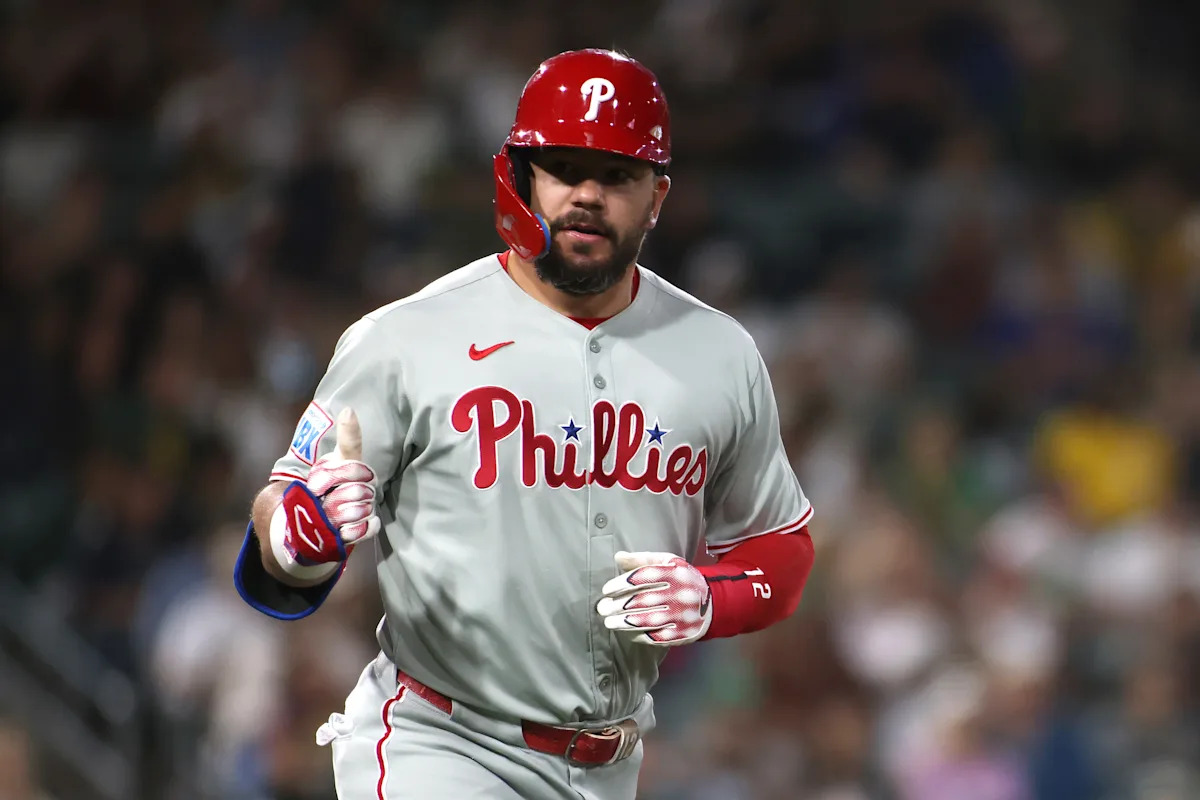 Schwarber’s Clutch Double and Record-Breaking Homer Propel Phillies to Thrilling 9-6 Victory Over Athletics