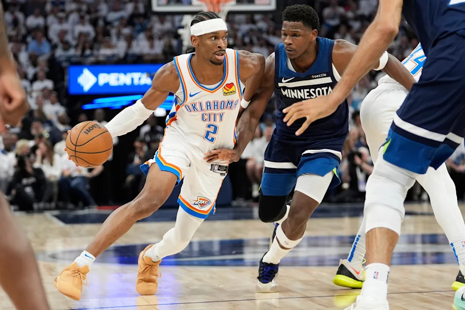 Shai Gilgeous-Alexander’s Explosive 40 Points Propel Thunder Past Timberwolves in Nail-Biter Game 4, While Anthony Edwards Is Silenced