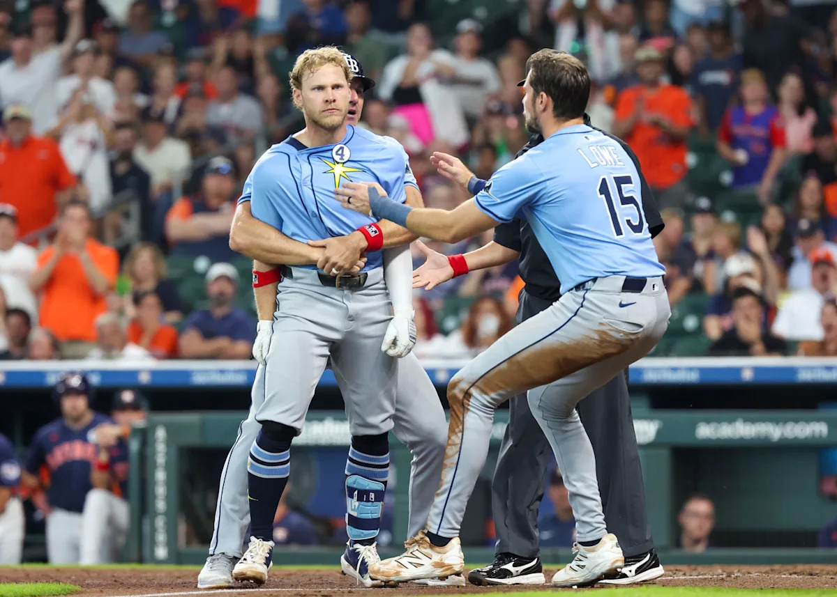 Rays' Taylor Walls' Fiery Ejection Sparks Chaos in Heated Astros Showdown