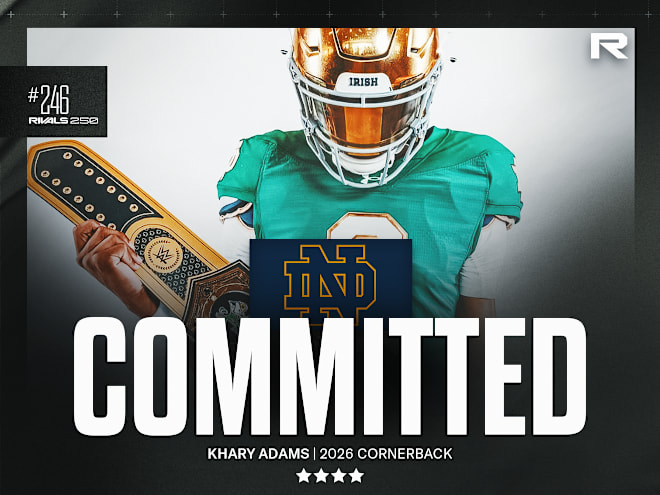 Rivals250 2026 CB Khary Adams Shocks Fans with Sudden Notre Dame Commitment—What This Means for College Football Rivalries