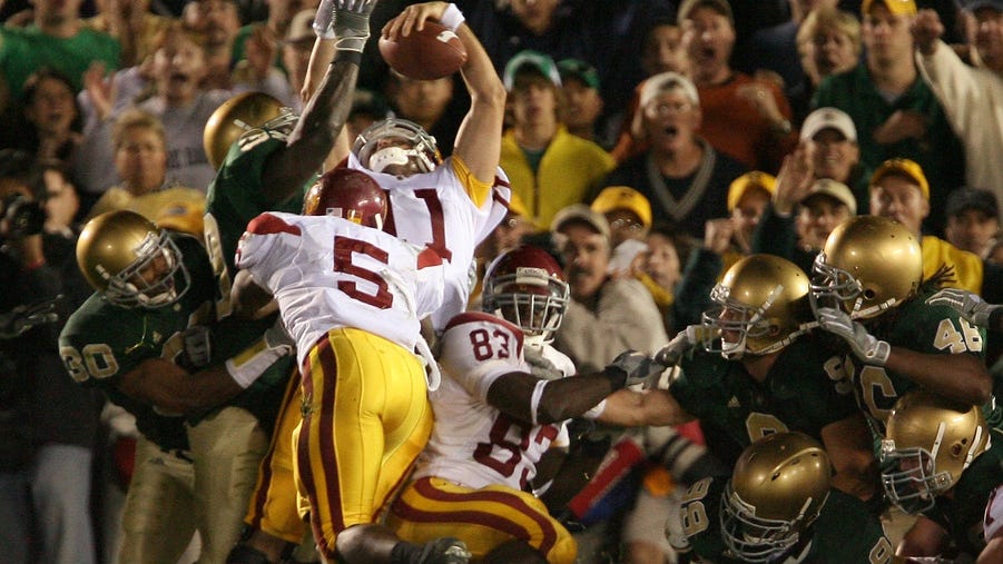 Unbelievable Moment or Controversial Move? ESPN Ranks the 'Bush Push' Among College Football's Greatest Plays of the Century