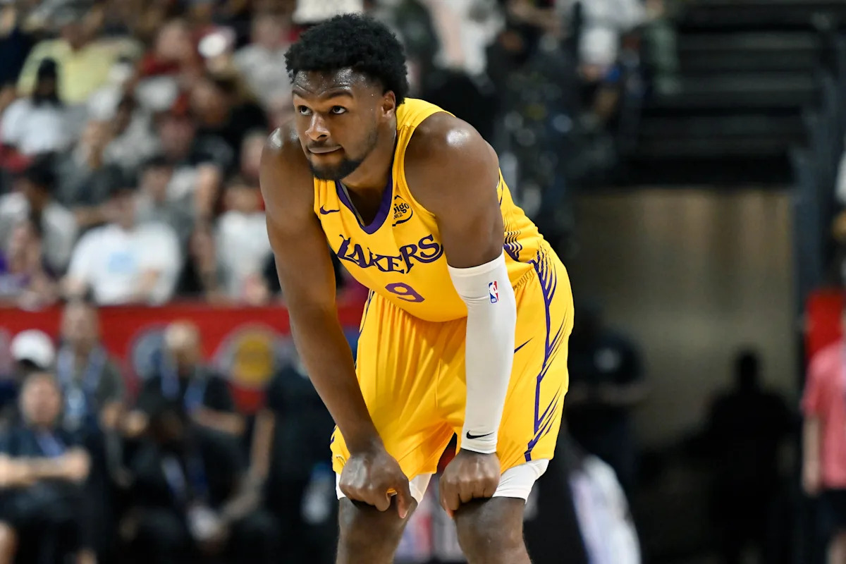 Bronny James Stuns Vegas: Is This the Lakers’ Next Superstar in the Making?