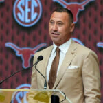 Greg Sankey’s Unexpected Apology to Texas HC Steve Sarkisian Sparks Speculation Behind the Scenes