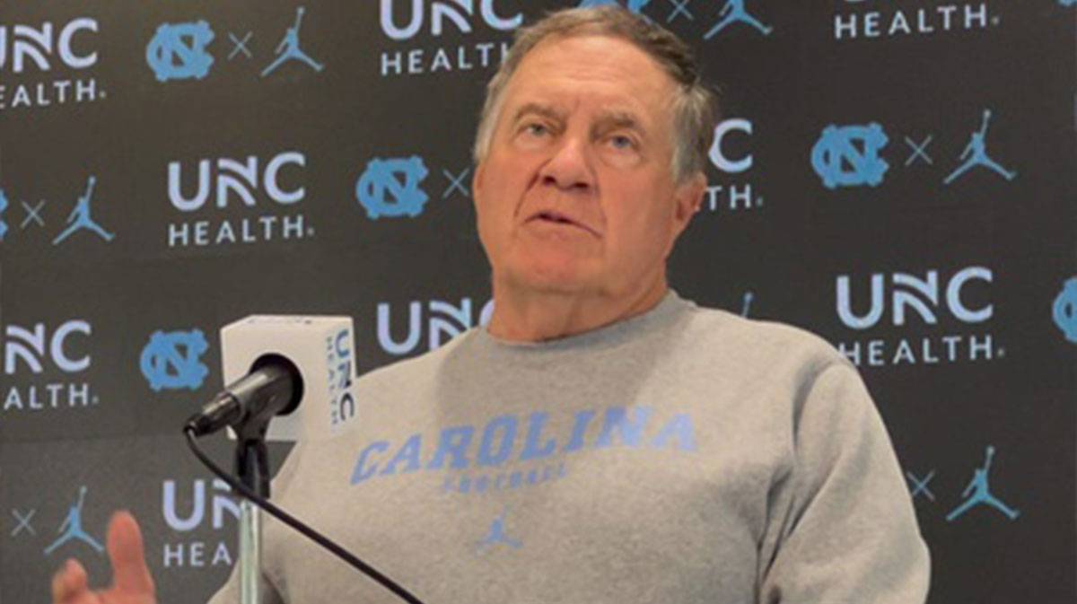 Bill Belichick Unveils Hulu Docuseries, Promises Never-Before-Seen Access to North Carolina Football Secrets