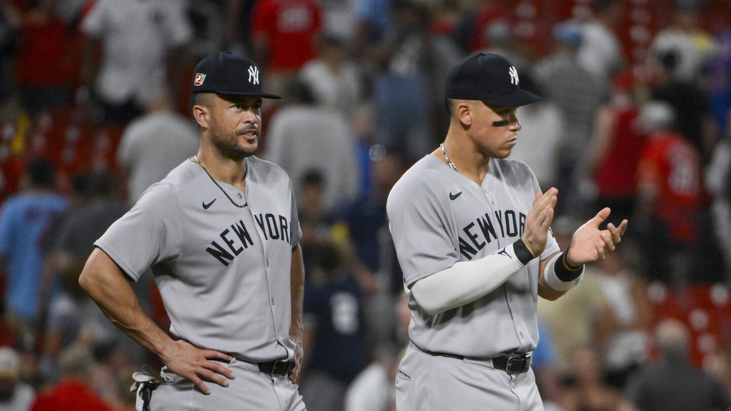 Giancarlo Stanton Returns to Yankees Lineup—But Aaron Judge’s Future Still Hanging in the Balance
