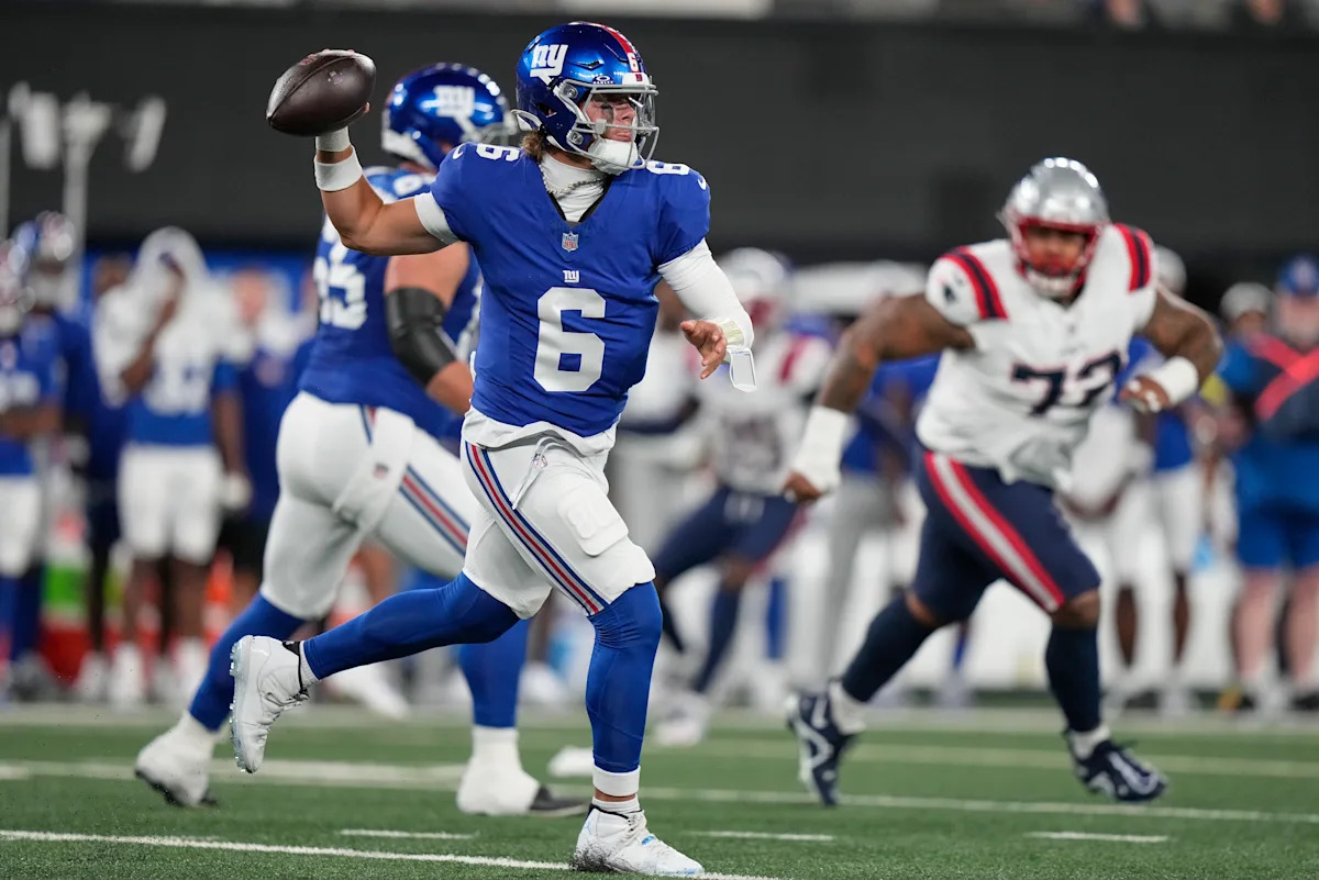 Rookie Jaxson Dart Shocks Giants Fans with Dazzling Preseason Finale Performance—Is He the Future QB?
