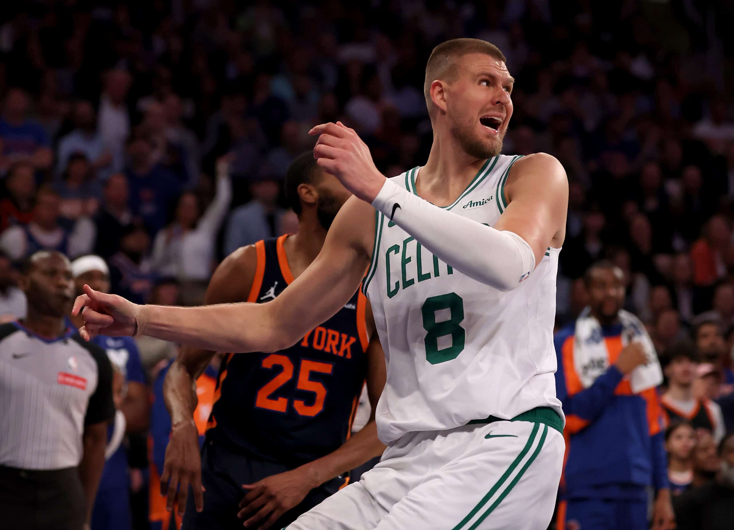 Kristaps Porzingis Drops Surprising Verdict on Celtics’ Mysterious New Starting Big Man