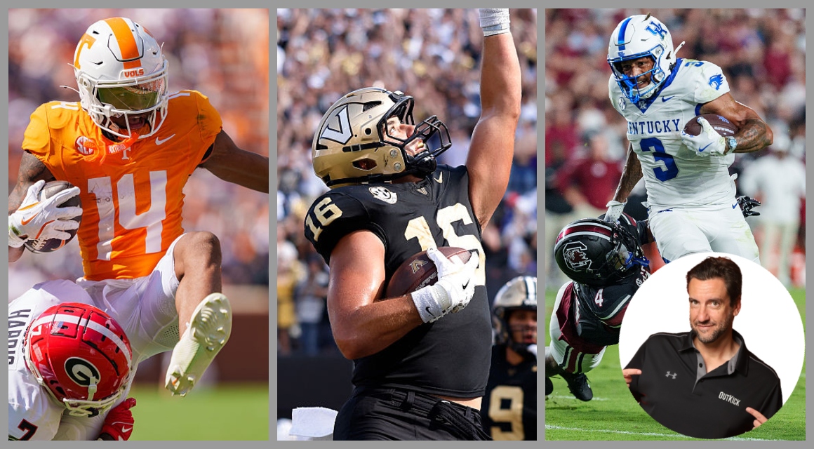 Clay Travis Predicts Shocking Week 9 College Football Outcomes: Tennessee and Kentucky Face Nail-Biting Finishes, But Vandy's Victory Is a Sure Thing!