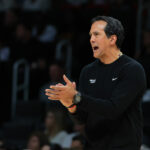 Heat Coach Spoelstra Faces Crucial Decision: Who Will Step Up Without Tyler Herro?