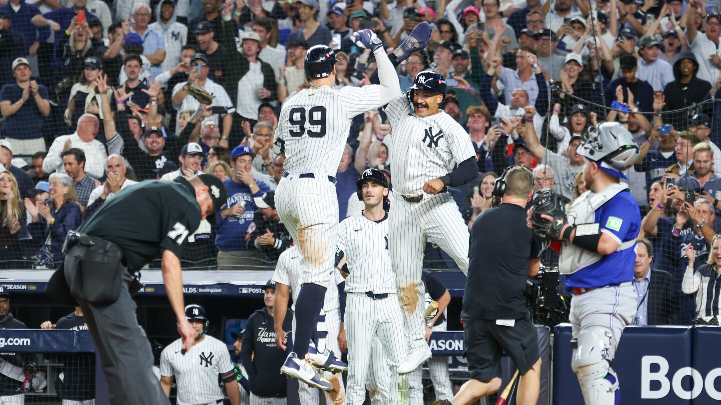 Judge’s Heroics Keep Yankees Alive in Nail-Biting 9-6 Victory Over Blue Jays—ALDS Drama Intensifies!