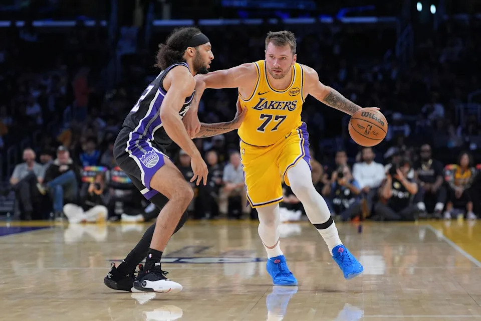 Luka Doncic Shines in Thriller, But Kings' Stunning Comeback Seals Shocking Victory Over Lakers