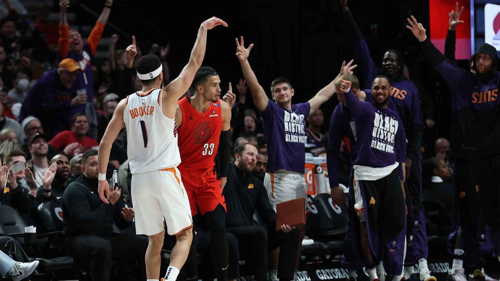Devin Booker's Untold Story Behind Shattering Phoenix's Record in Portland Revealed