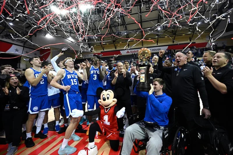 Late-Game Heroics Ignite No. 9 BYU’s Stunning Comeback to Clinch ESPN Events Invitational Title