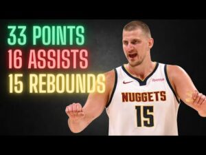 Nikola Jokic is Showing Off