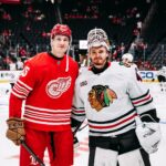 Sibling Showdown Ignites as Arvid Soderblom Denies Brother Elmer in Intense Red Wings–Blackhawks Battle