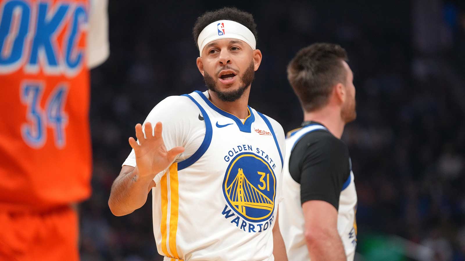 Draymond Green’s Surprising ‘Hell Nah’ Response Sparks Drama After Warriors-Thunder Clash