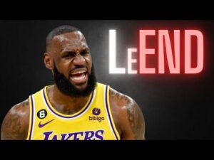 LeBron's Double Digit Point Streak Comes to an End