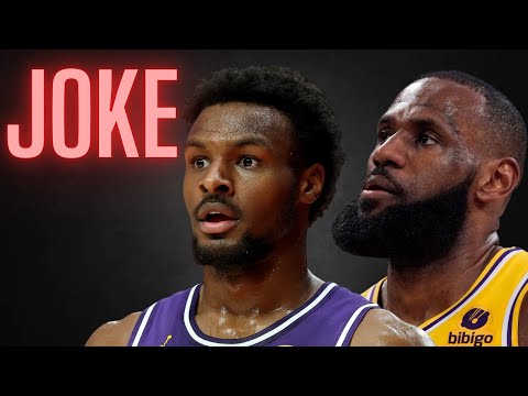 Bronny Continues to be the Punchline of the NBA