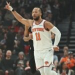 Knicks’ Last-Second Heroics Stun Trail Blazers in Thrilling 123-114 Showdown