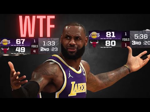 LeBron Calls for Ball as Lakers Nearly Self-Destruct