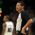 Referee Bill Kennedy's Mysterious Leg Injury Sparks Concern as He Exits Court in Wheelchair