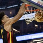 Watch Hawks’ Jalen Johnson Unleash Jaw-Dropping Dunk That Stuns Warriors and Sparks Frenzy