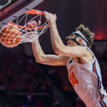 Zvonimir Ivisic’s 18-Point Surge Propels No. 13 Illinois Past Minnesota in Thrilling 77-67 Victory