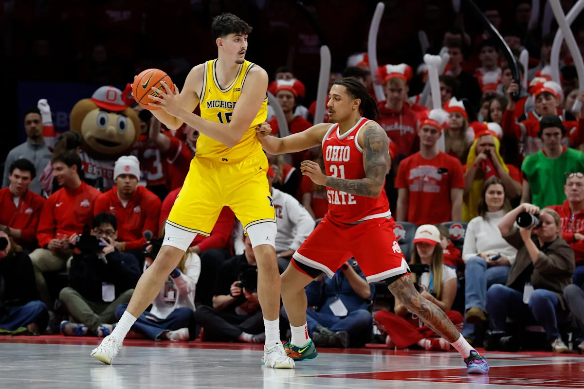 Aday Mara's Deadly 3-Point Shot Sparks Michigan's Stunning Upset Over Ohio State