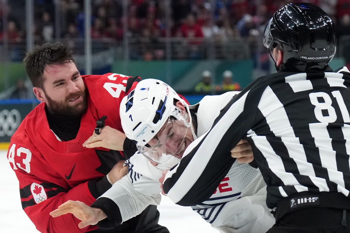 Canada’s Hockey Hero Ejected in Shocking Winter Olympics Brawl: What Sparked the NHL-Style Showdown?